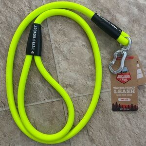 Arcadia Trail™ Stink-Free Waterproof Dog Leash: 4-ft long - Neon Yellow